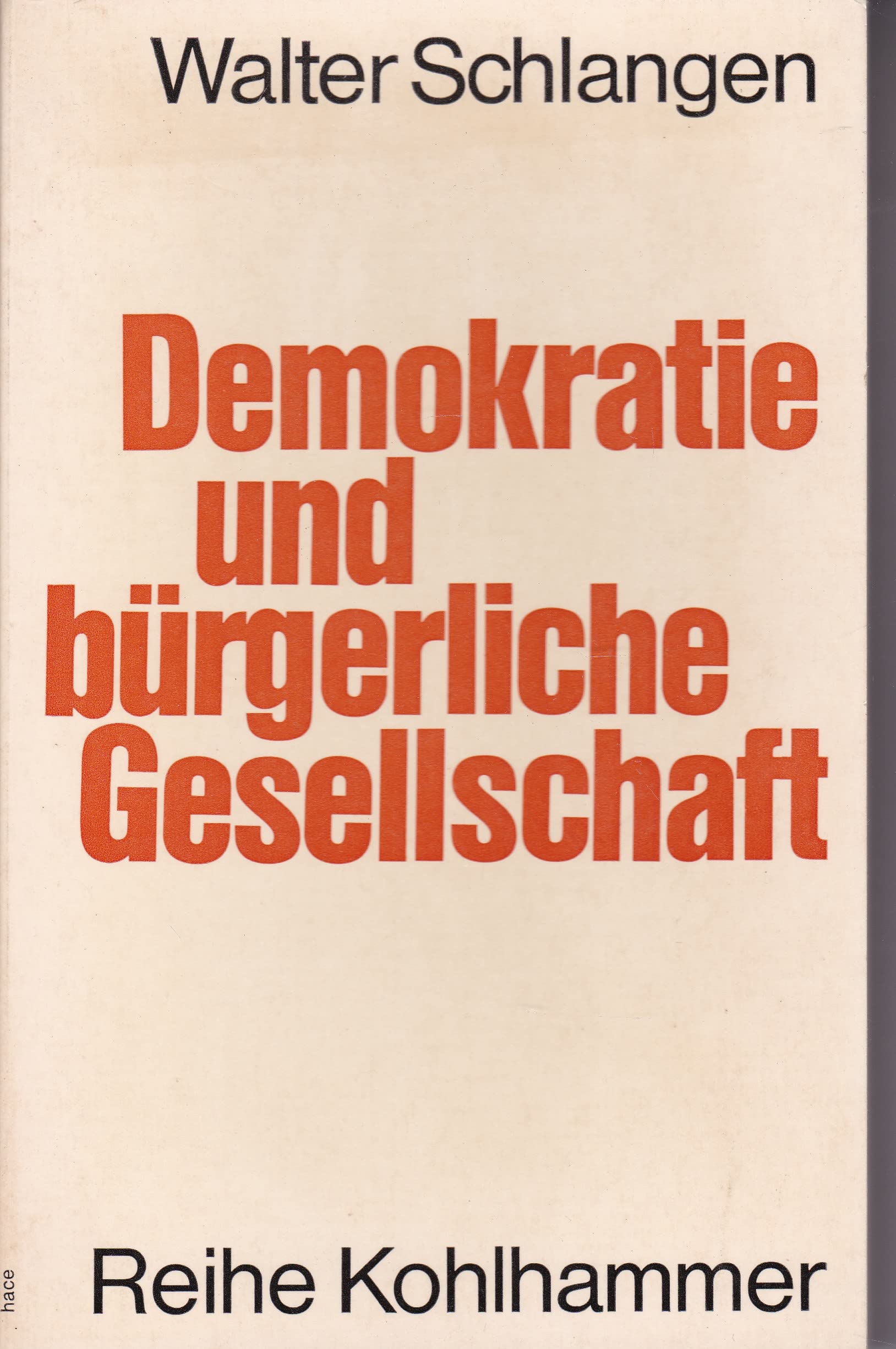Demokratie und bürgerliche Gesellschaft General education