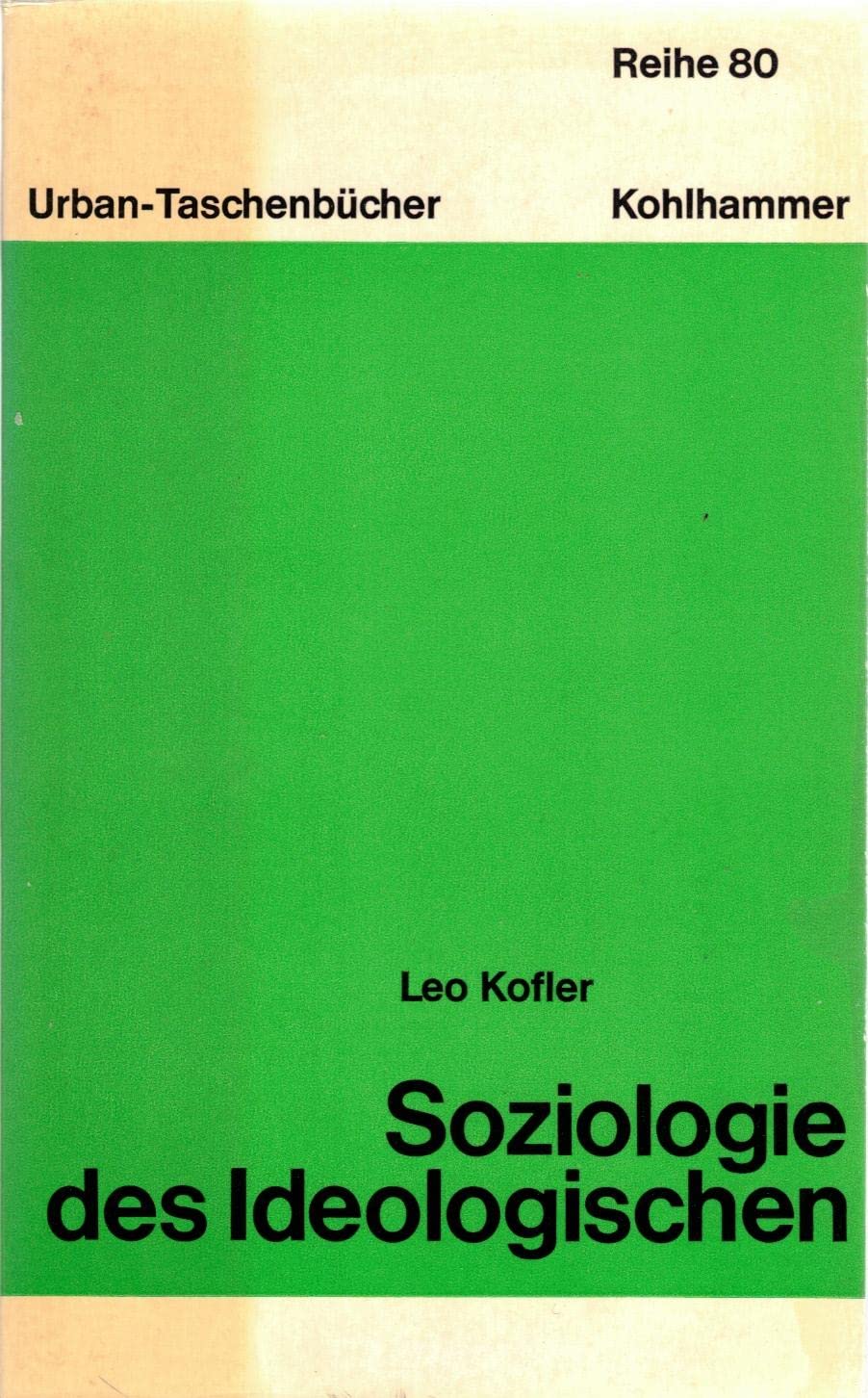 Soziologie des Ideologischen. Books