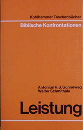 Leistung (Urban-Kohlhammer Taschenbücher Biblische Konfrontationen) Books