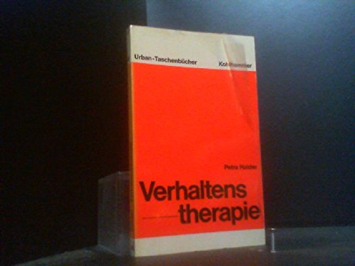 Verhaltenstherapie (Urban-Taschenbücher 1967) Books