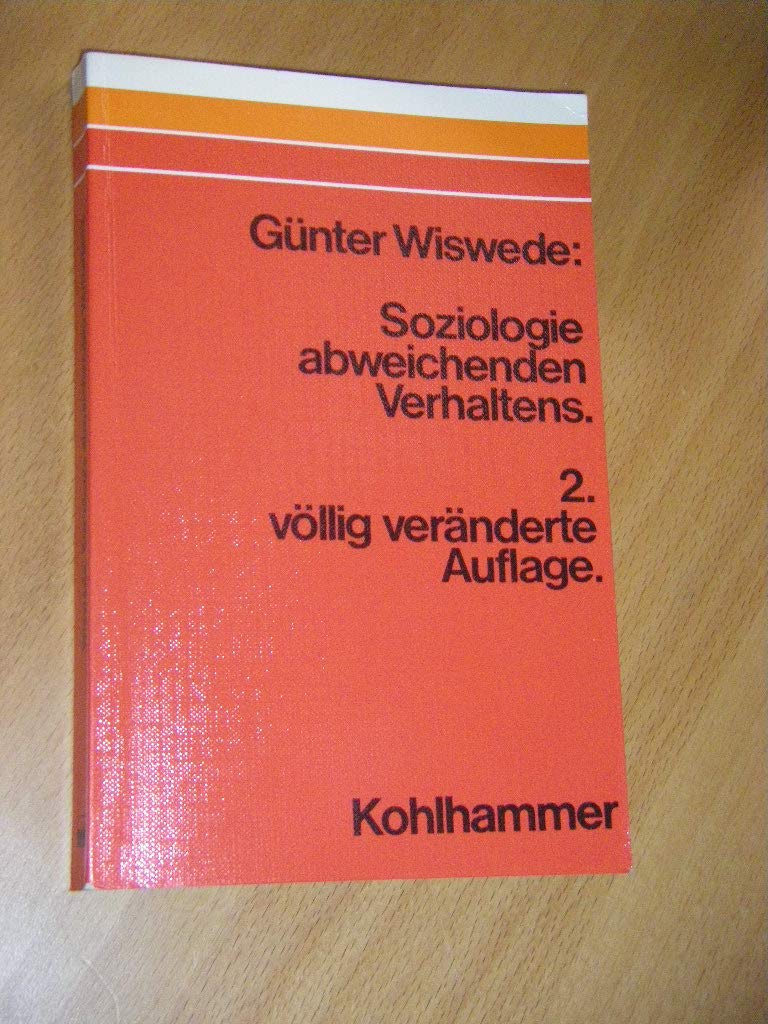 Soziologie abweichenden Verhaltens Books