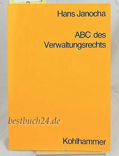 Product Image: ABC des Verwaltungsrechts