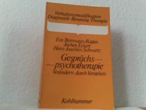 Gesprächspsychotherapie : verändern durch verstehen. Books
