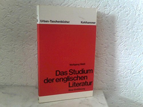 Das Studium der englischen Literatur: Eine Einführung (Urban-Taschenbücher) Foreign Languages ​​& Dictionaries