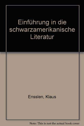 Einführung in die schwarzamerikanische Literatur (Sprache und Literatur) Foreign Languages ​​& Dictionaries