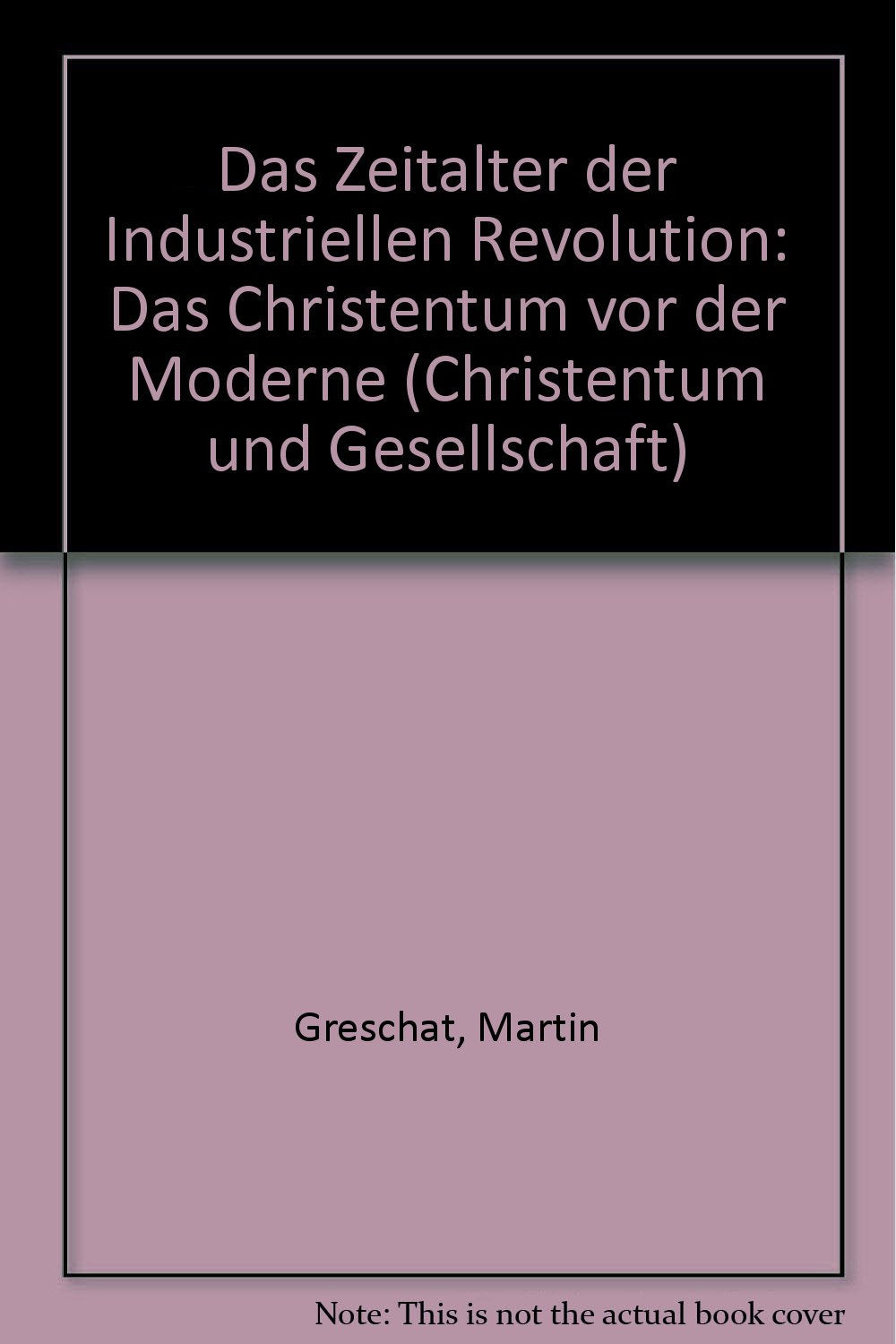Das Zeitalter der Industriellen Revolution: Das Christentum vor der Moderne Books
