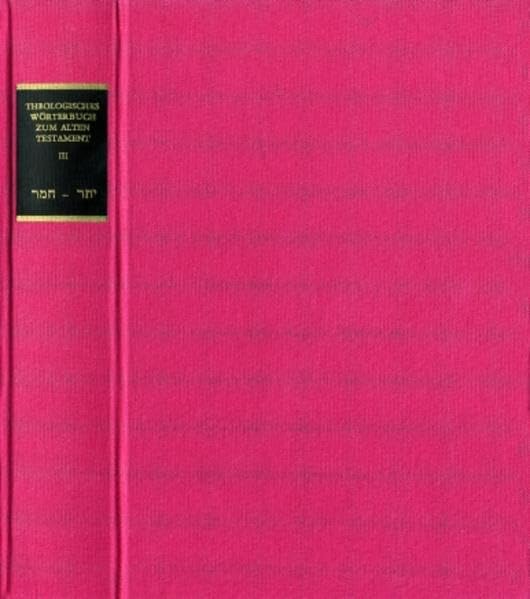 Theologisches Wörterbuch zum Alten Testament Religion & Esotericism