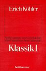 Vorlesungen zur Geschichte der Französischen Literatur: Klassik 1 Books