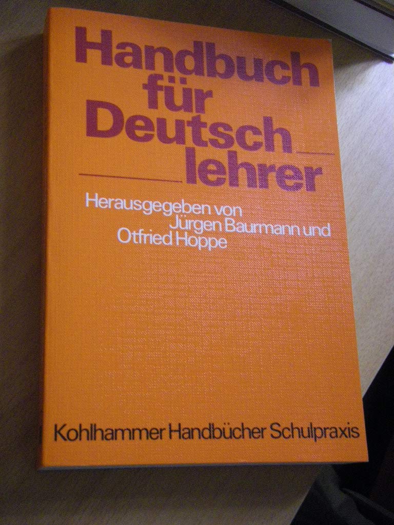 Handbuch für Deutschlehrer Education & Training