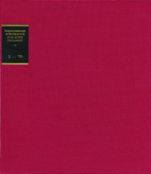 Theologisches Wörterbuch zum Alten Testament Religion & Esotericism