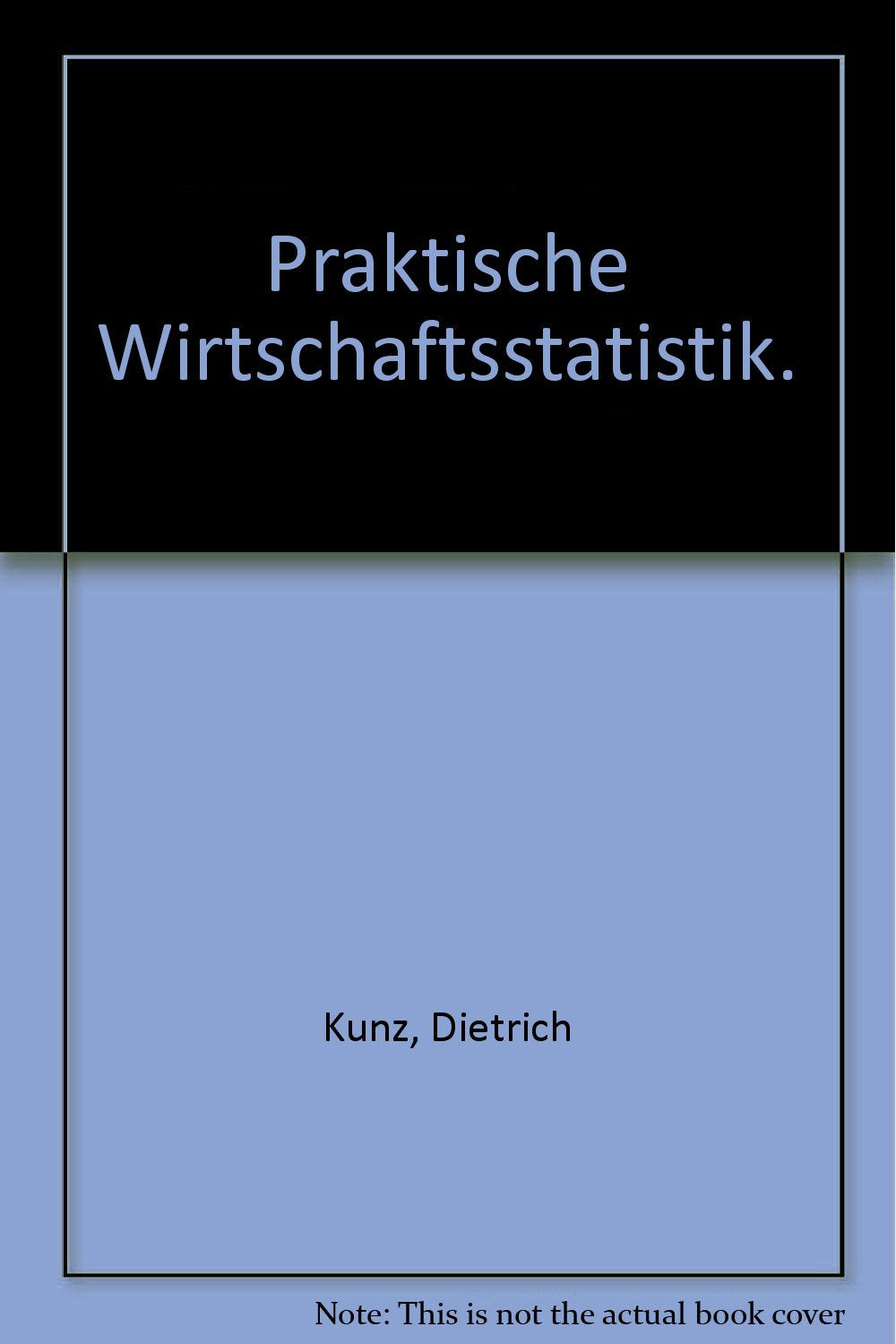 Praktische Wirtschaftsstatistik Books