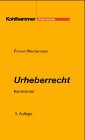 Urheberrecht: Kommentar zum Urheberrechtsgesetz und zum Urheberrechtswahrnehmungsgesetz mit den Texten der Urheberrechtsgesetze der DDR, Österreichs und der Schweiz Books