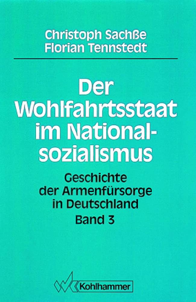 Der Wohlfahrtsstaat im Nationalsozialismus Law
