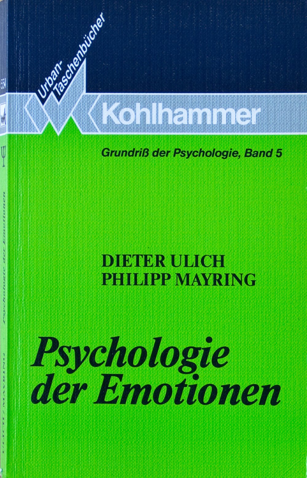 Psychologie der Emotionen (Urban-Taschenbücher) Psychology