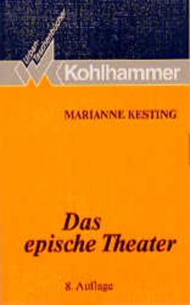 Urban Taschenbücher, Bd.36, Das epische Theater Professional & Reference Books