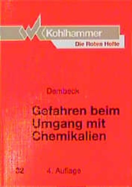 Gefahren beim Umgang mit Chemikalien book