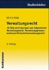 Verwaltungsrecht: 18 Fälle und Lösungen (Kohlhammer Studienbücher Wirtschaftswissenschaften) Law