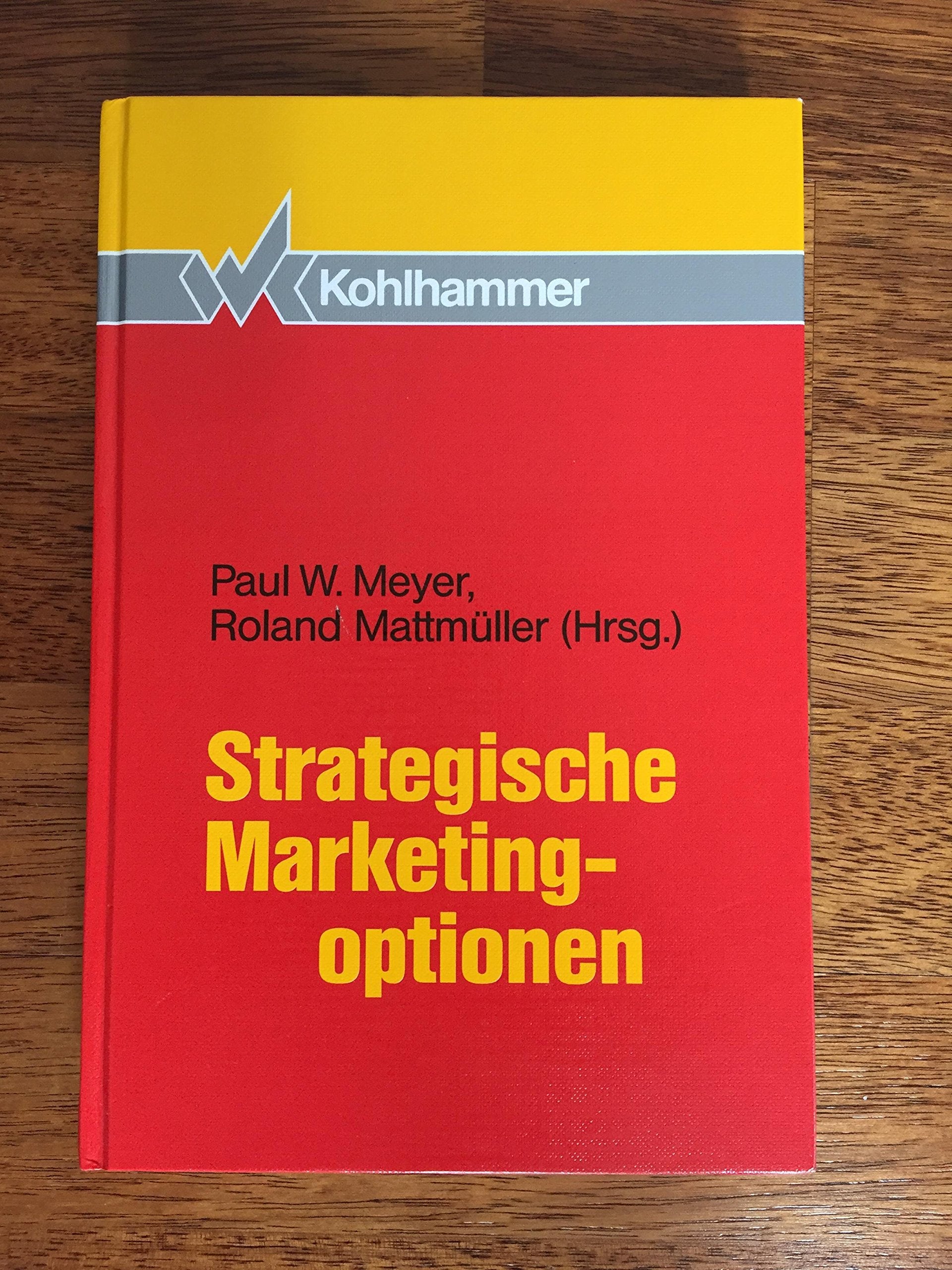 Strategische Marketingoptionen Business, Finance & Career