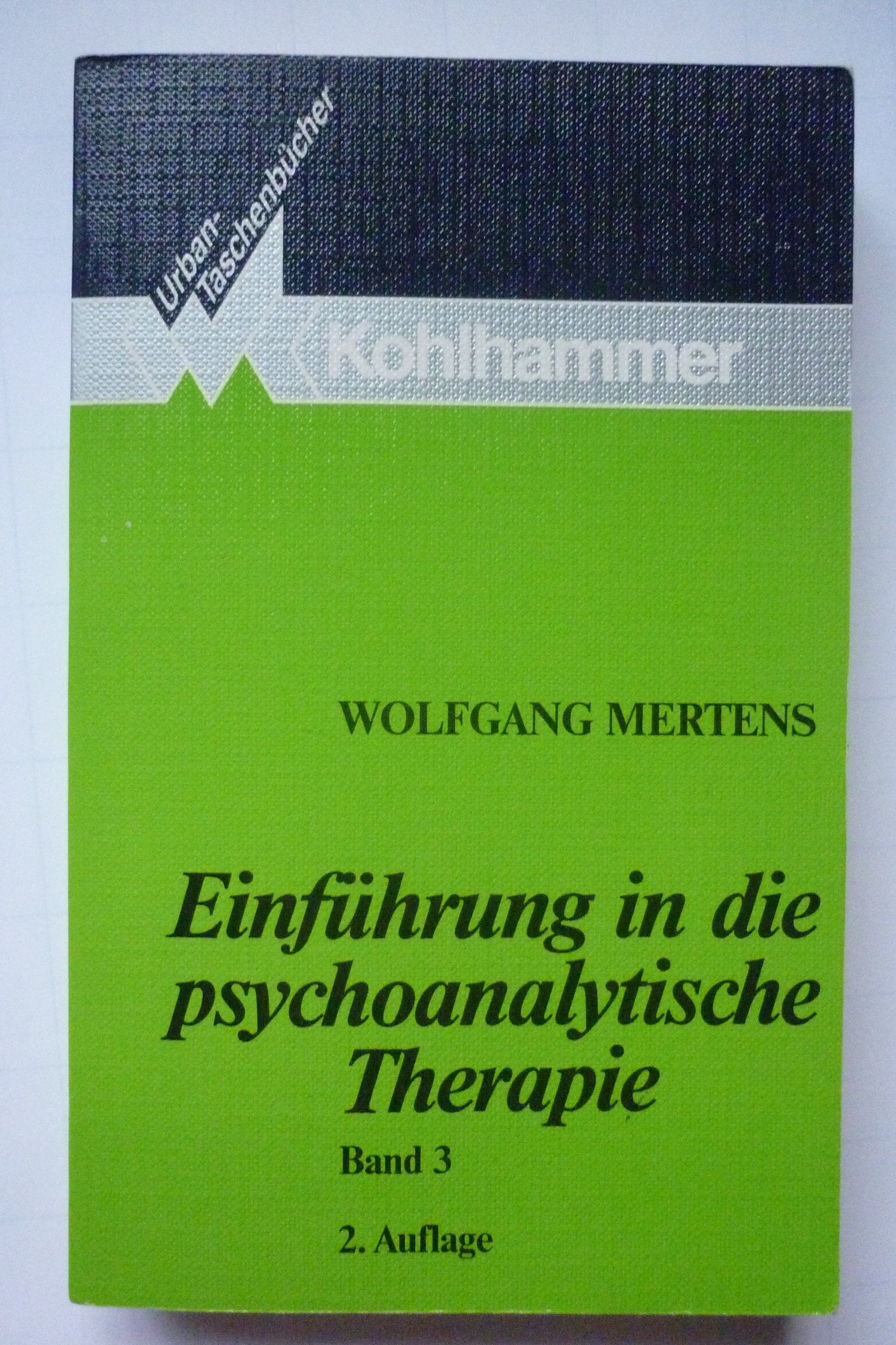 Einführung in die psychoanalytische Therapie, Band 3 Medicine