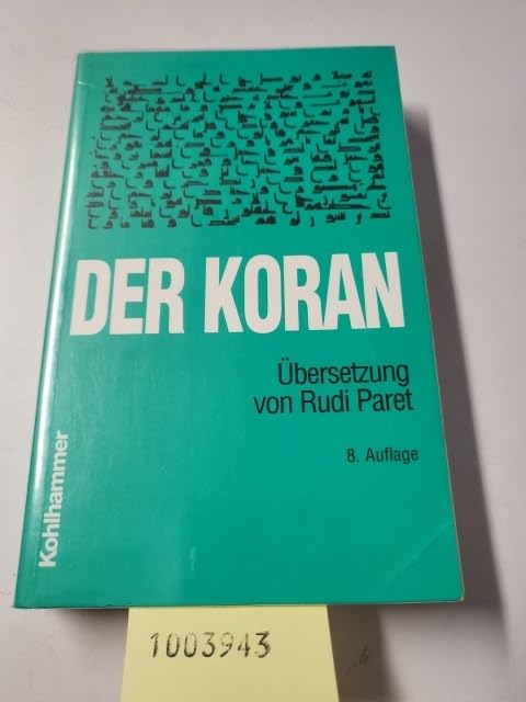 Der Koran, Taschenbuchausgabe, Übersetzung Religion & Esotericism