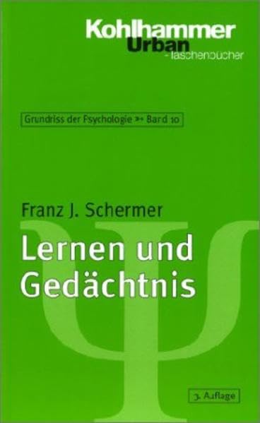 Lernen und Gedächtnis (Urban-Taschenbücher) Books