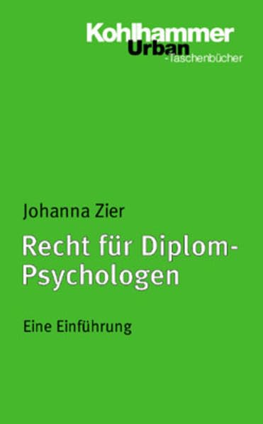 Recht für Diplom-Psychologen Law