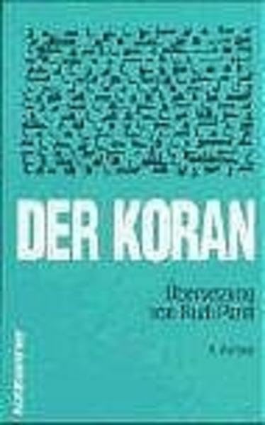 Product Image: Der Koran: Übersetzung von Rudi Paret