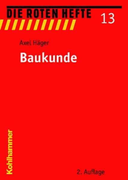 Baukunde (Die Roten Hefte, Band 13) Business & Technology
