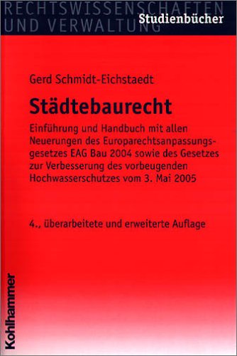 Städtebaurecht: Einführung und Handbuch (Studienbücher Rechtswissenschaft) Law