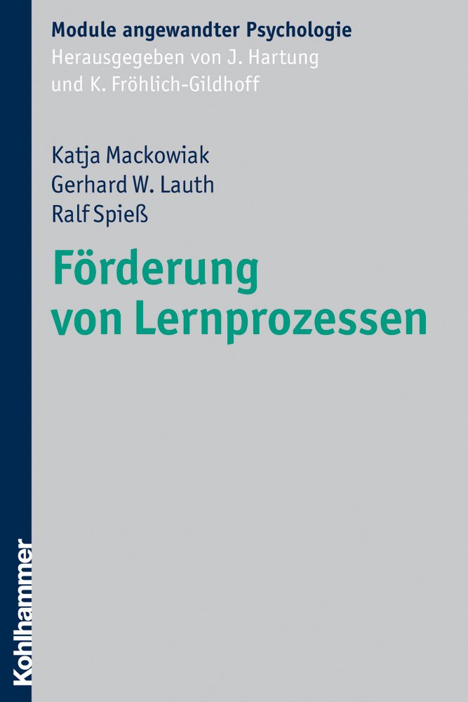 Förderung von Lernprozessen (Module angewandter Psychologie) Parents & Children
