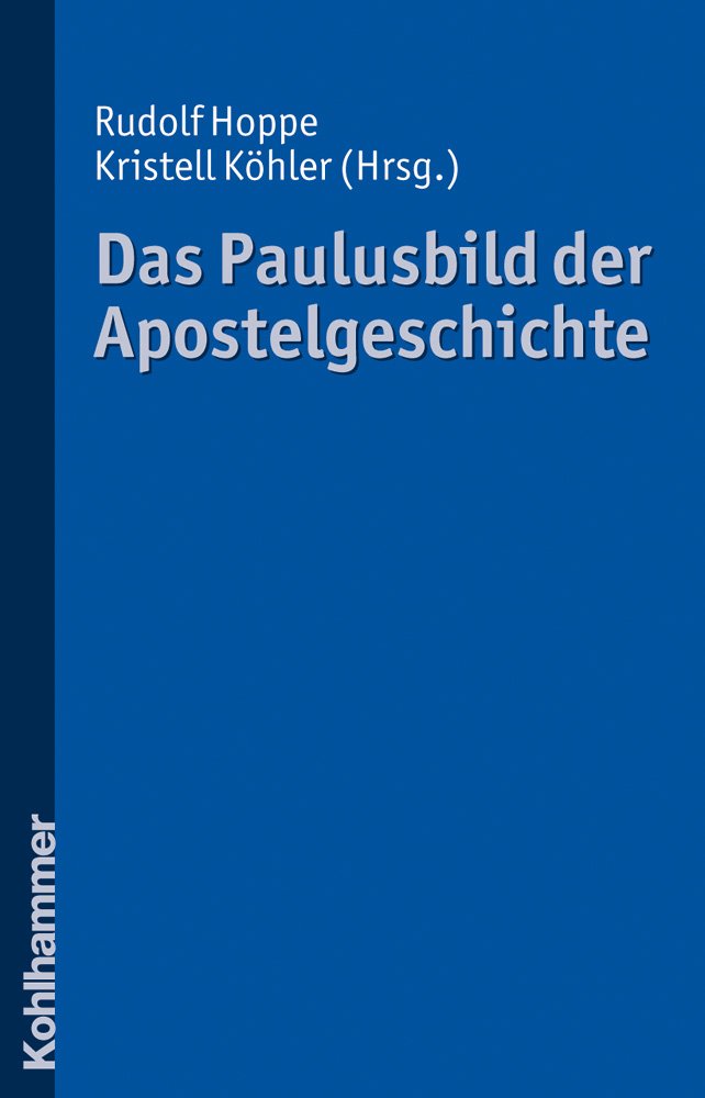 Product Image: Das Paulusbild der Apostelgeschichte