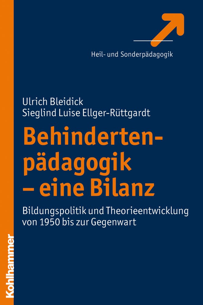 Behindertenpädagogik - eine Bilanz Education & Training