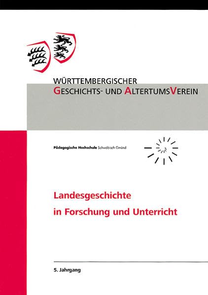 Landesgeschichte in Forschung und Unterricht, 5. Jahrgang Study Guides