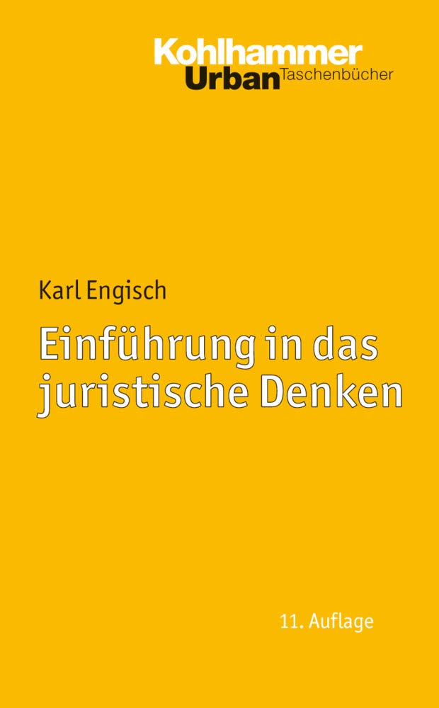 Einführung in das juristische Denken Law