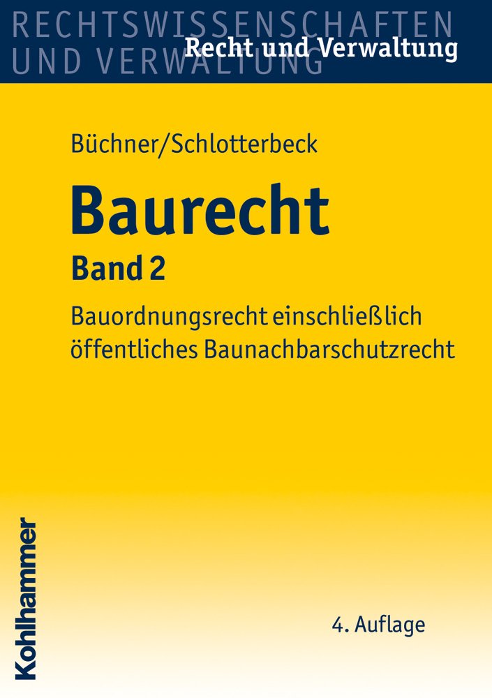 Baurecht, Band 2 Law
