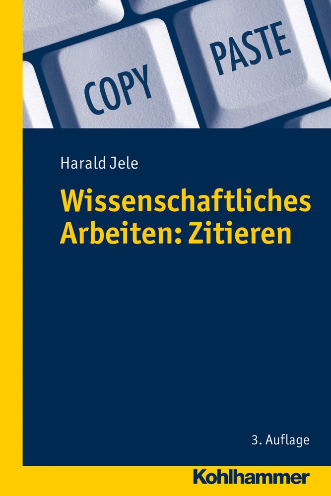 Wissenschaftliches Arbeiten: Zitieren Social Sciences