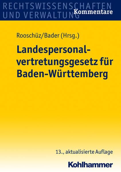 Landespersonalvertretungsgesetz für Baden-Württemberg Law