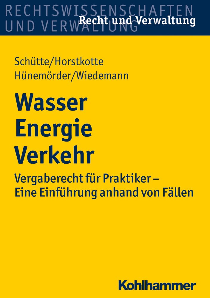 Wasser Energie Verkehr Law