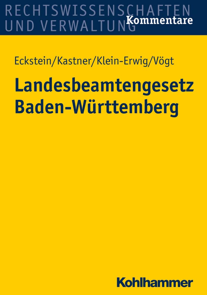 Landesbeamtengesetz Baden-Württemberg Law