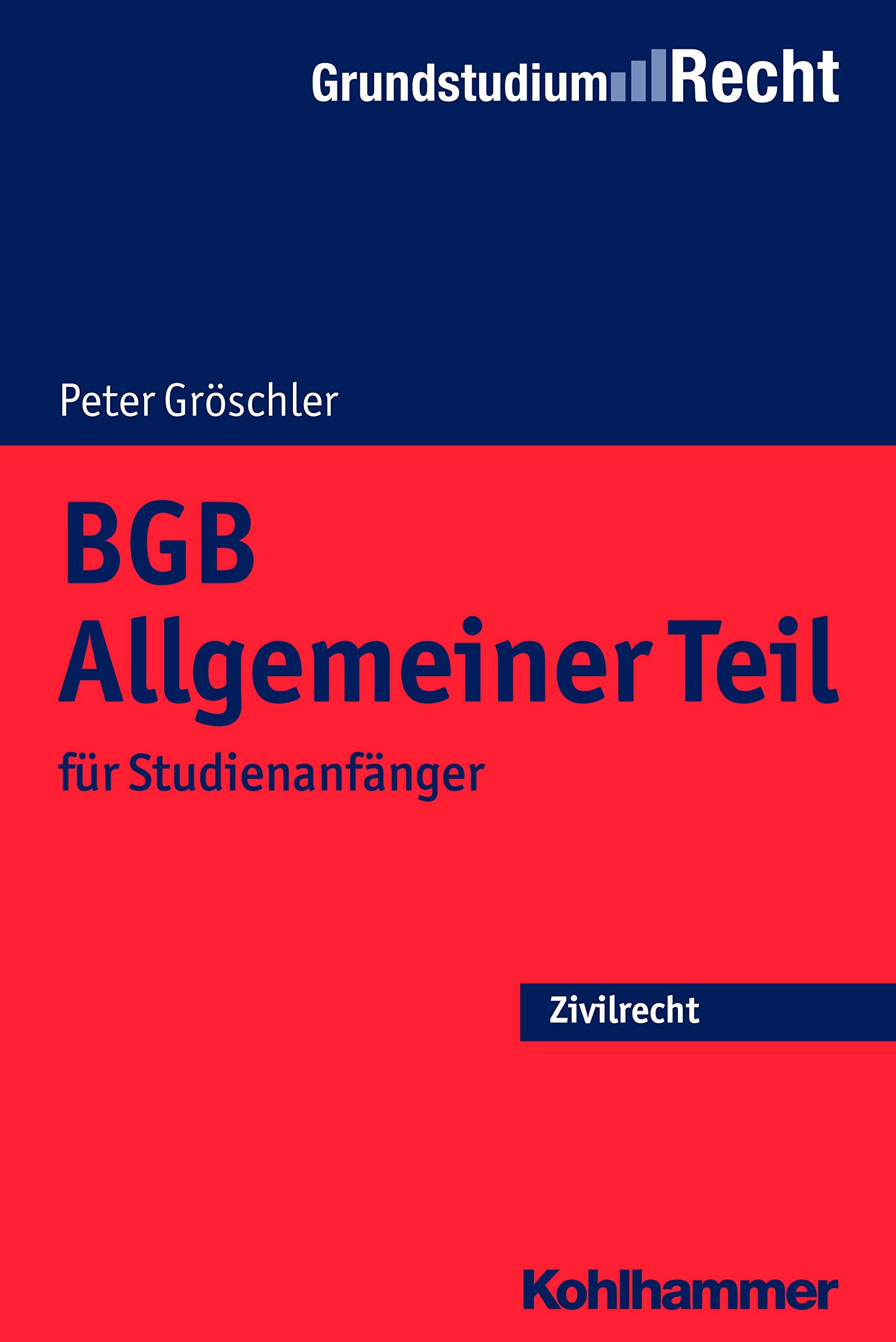 BGB Allgemeiner Teil Law Books
