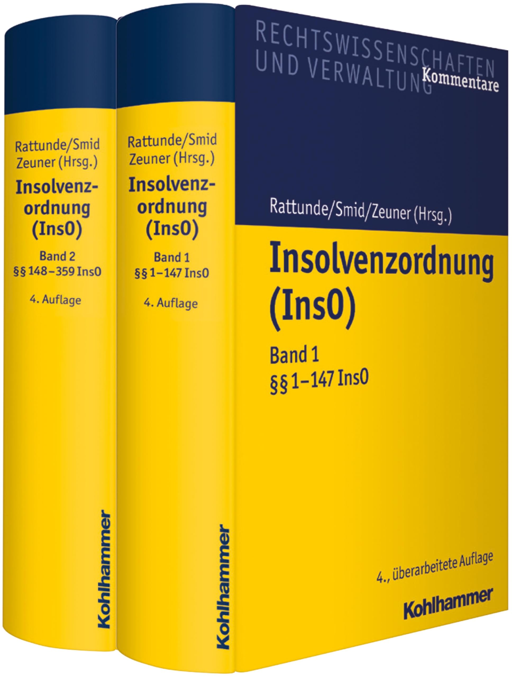 Insolvenzordnung (InsO): 2 Bände im Schuber Law