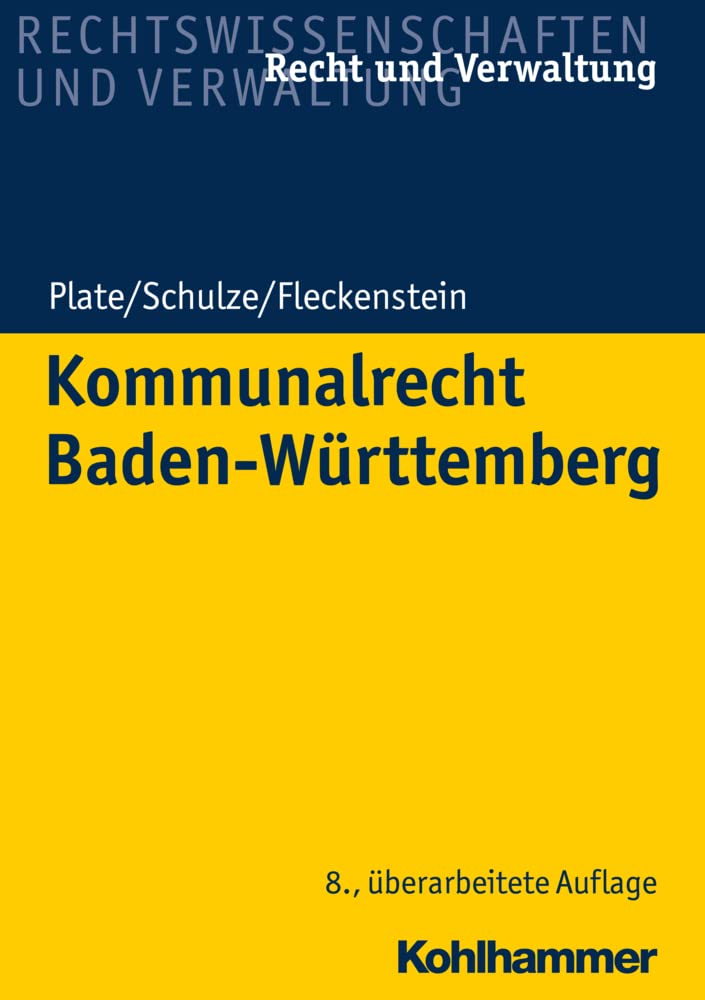 Kommunalrecht Baden-Württemberg Law