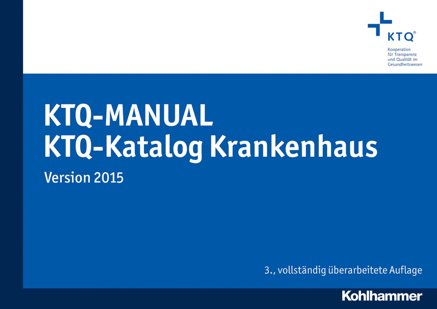 KTQ-Manual / KTQ-Katalog Krankenhaus book