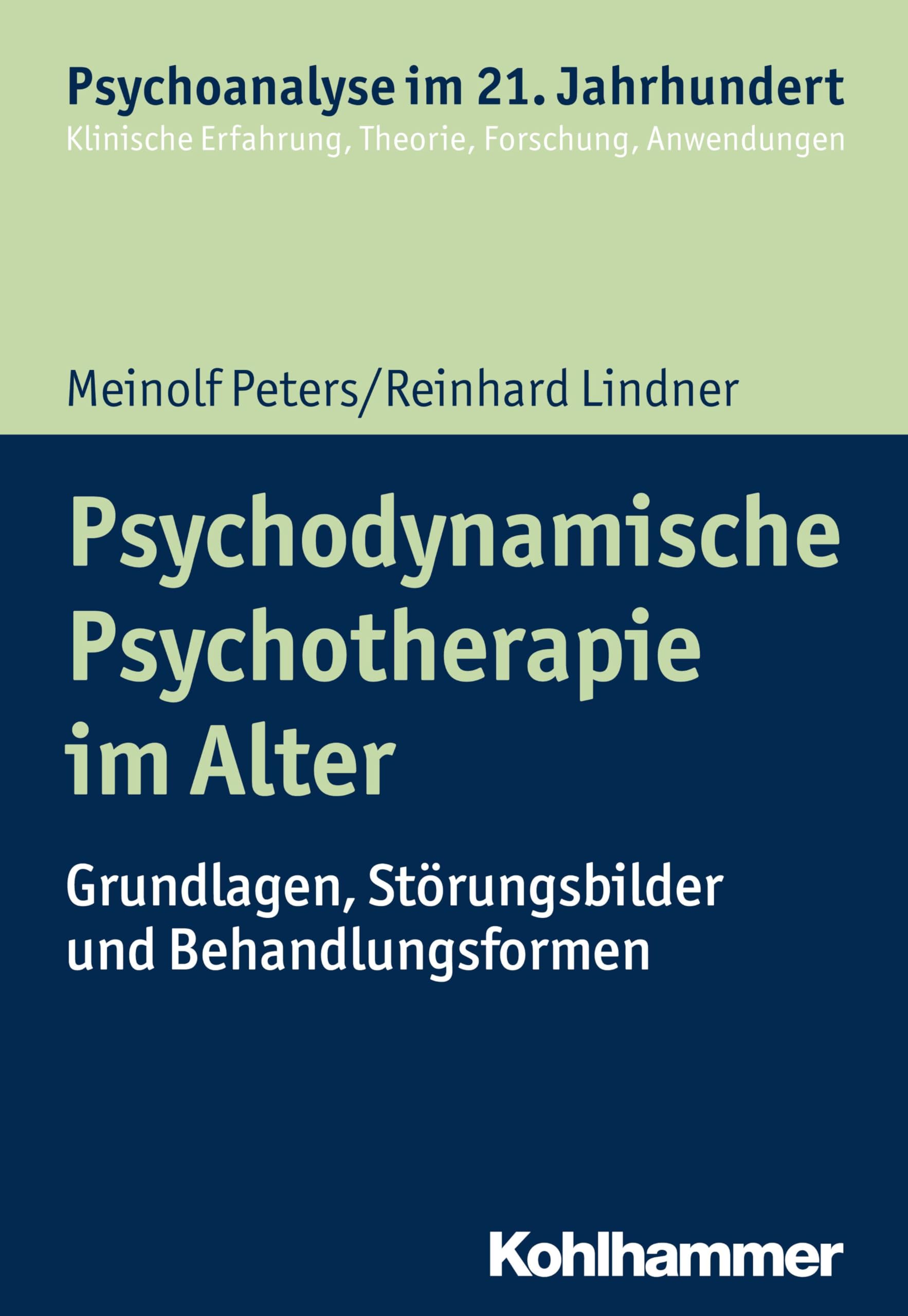 Psychodynamische Psychotherapie im Alter Psychology