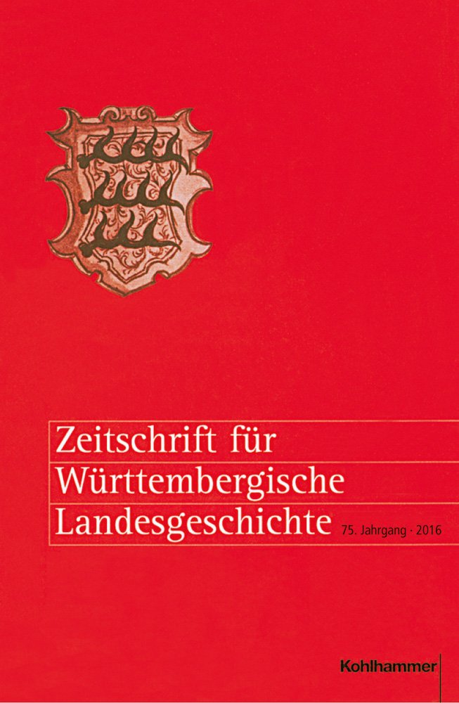 Zeitschrift für Württembergische Landesgeschichte Politics & History