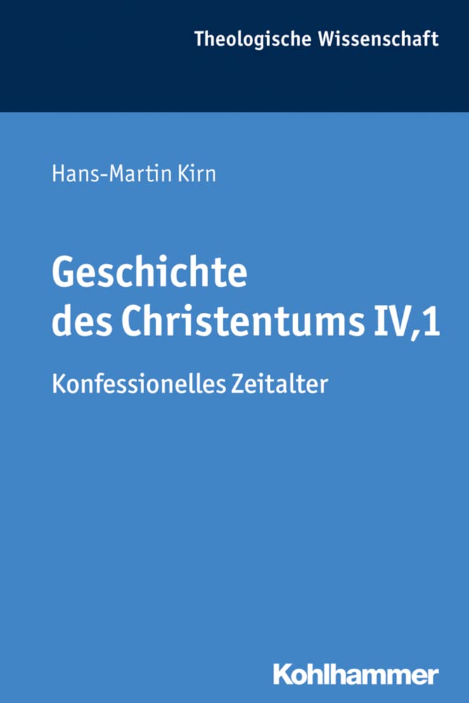 Geschichte des Christentums IV,1 Philosophy