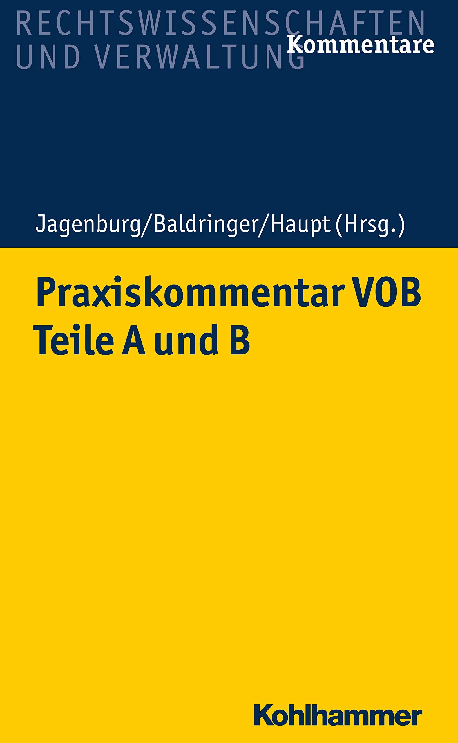 Praxiskommentar VOB - Teile A und B Law