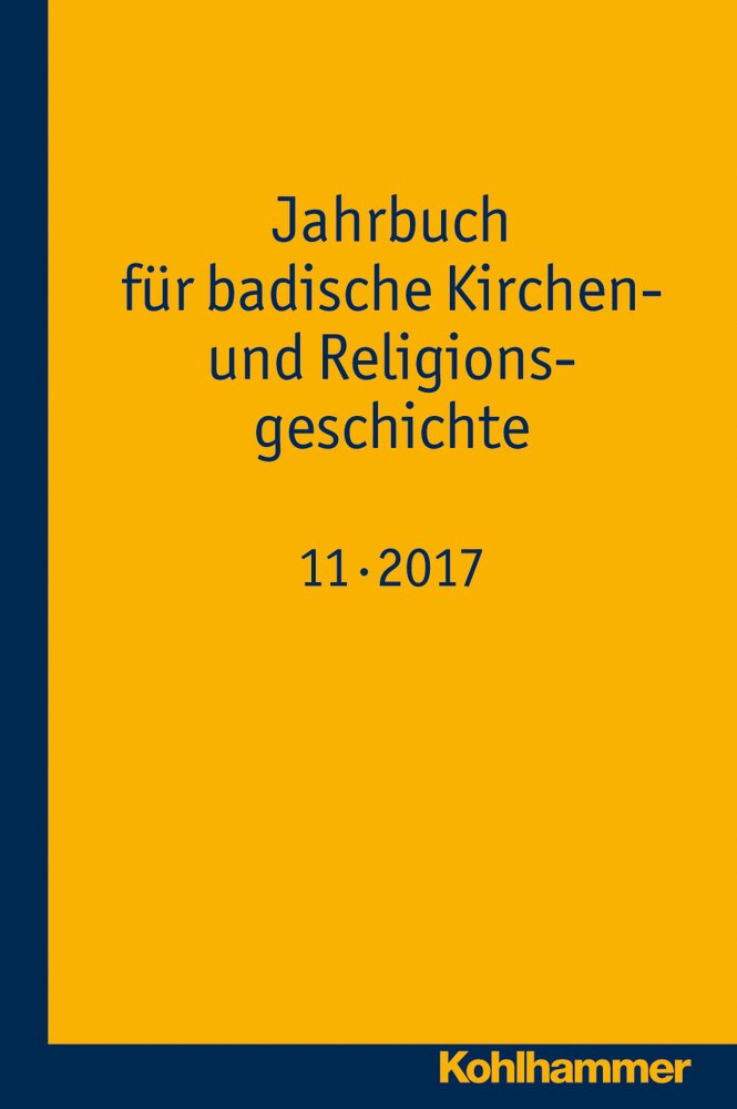 Jahrbuch für badische Kirchen- und Religionsgeschichte book