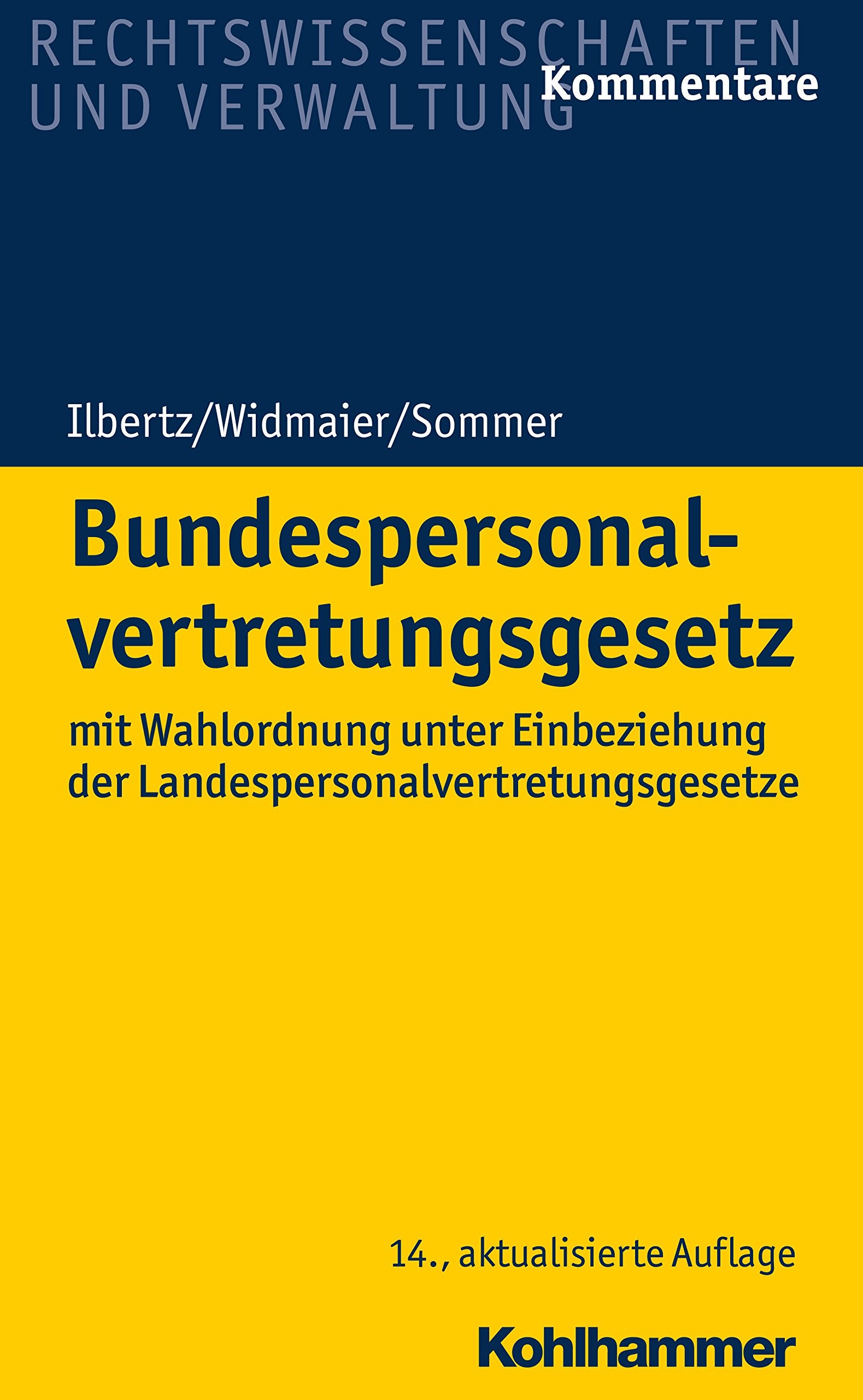 Bundespersonalvertretungsgesetz Law Books