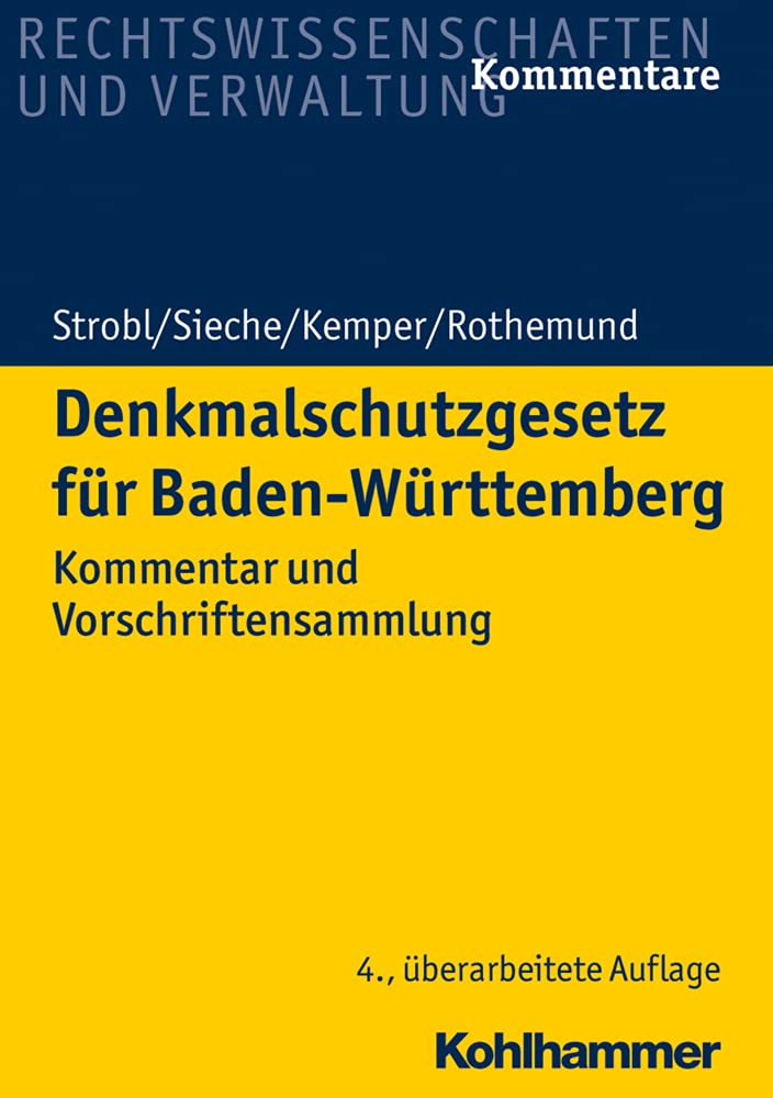 Denkmalschutzgesetz für Baden-Württemberg: Kommentar und Vorschriftensammlung Law